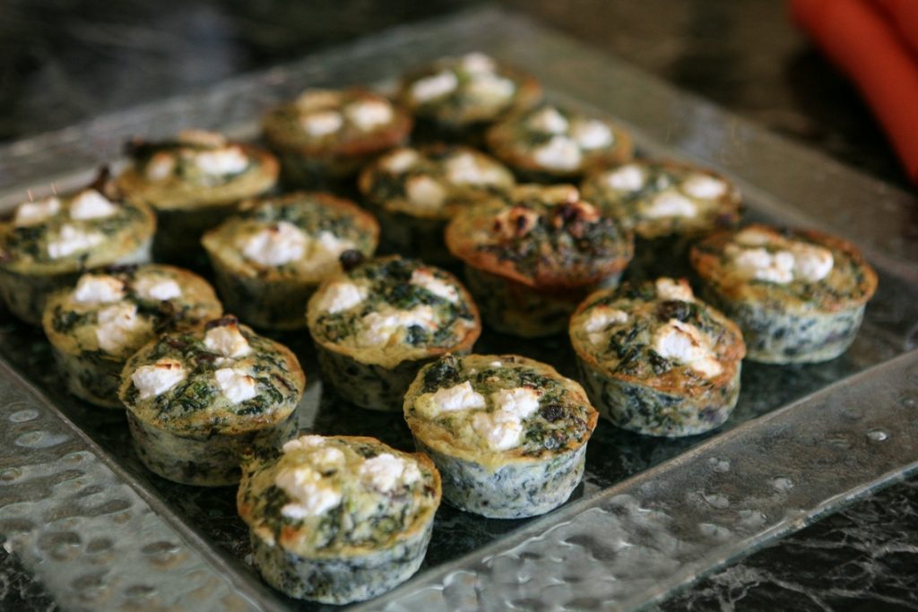 Carousel-Catering-Inc-Mini-Spinach-and-Mushroom-Frittatas